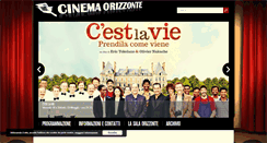 Desktop Screenshot of cinemaorizzonte.it